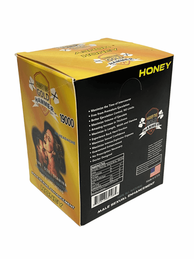 Hammer Time Gold Hammer 19000 Honey (Single sachet) - Viphoneys