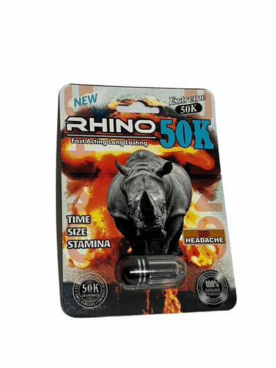 Rhino Extreme 50k Male Enhancement Pill (1 capsule ) - Viphoneys