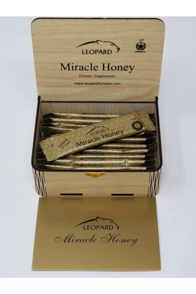 Leopard Miracle Royal Honey (12 Sachets – 15 G) - Viphoneys
