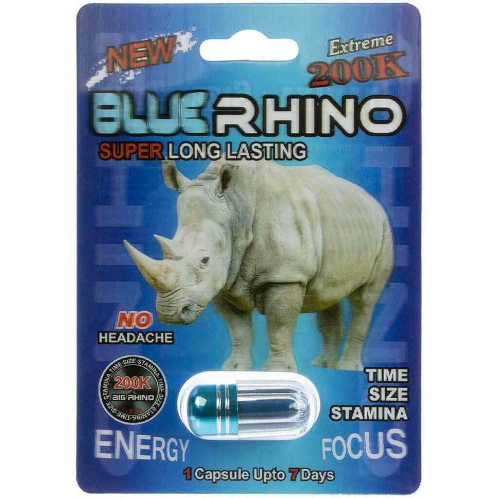 Blue Rhino 200K (1 Capsules Each) - Viphoneys